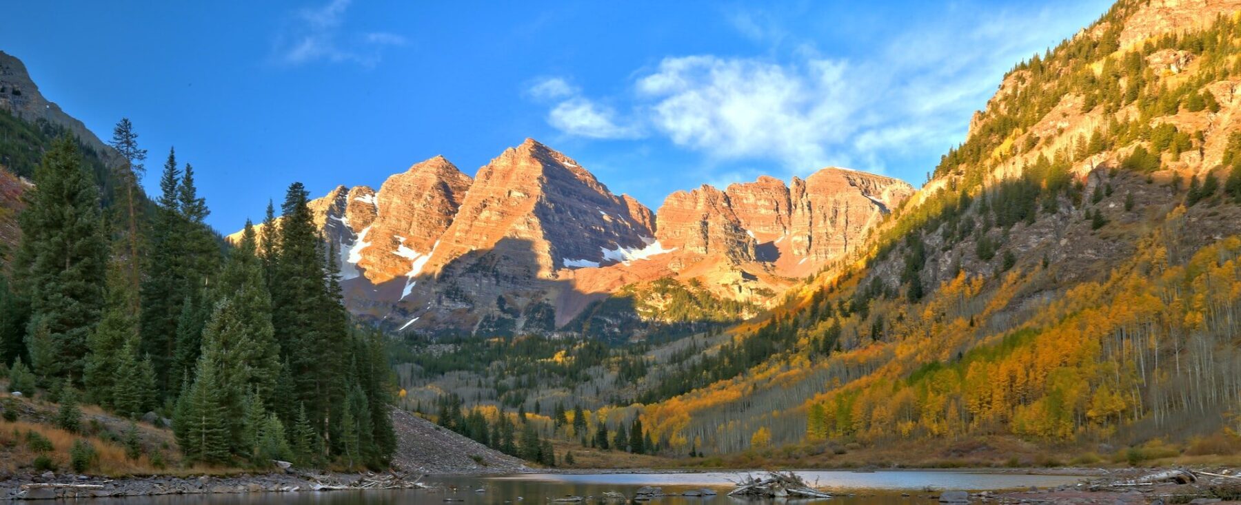 Maroon Bells in Summer