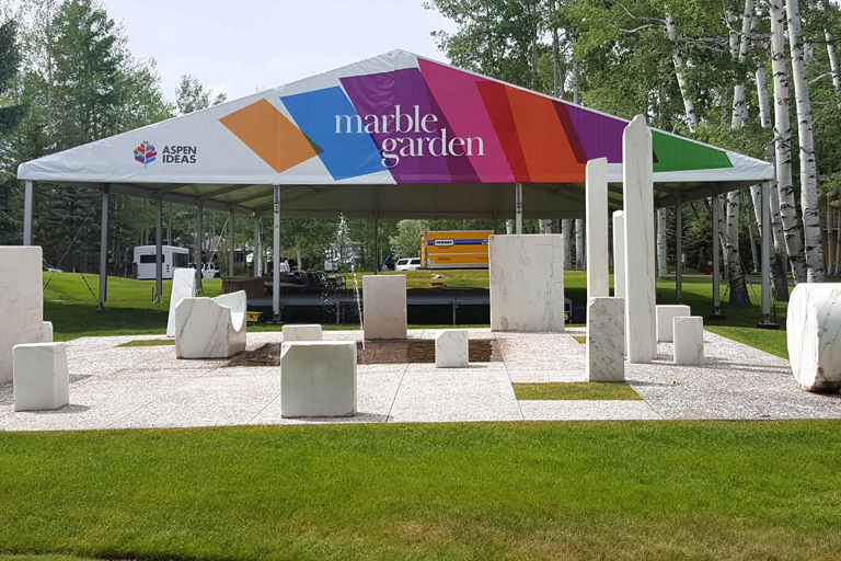 Aspen Ideas Festival Marble Garden 2024