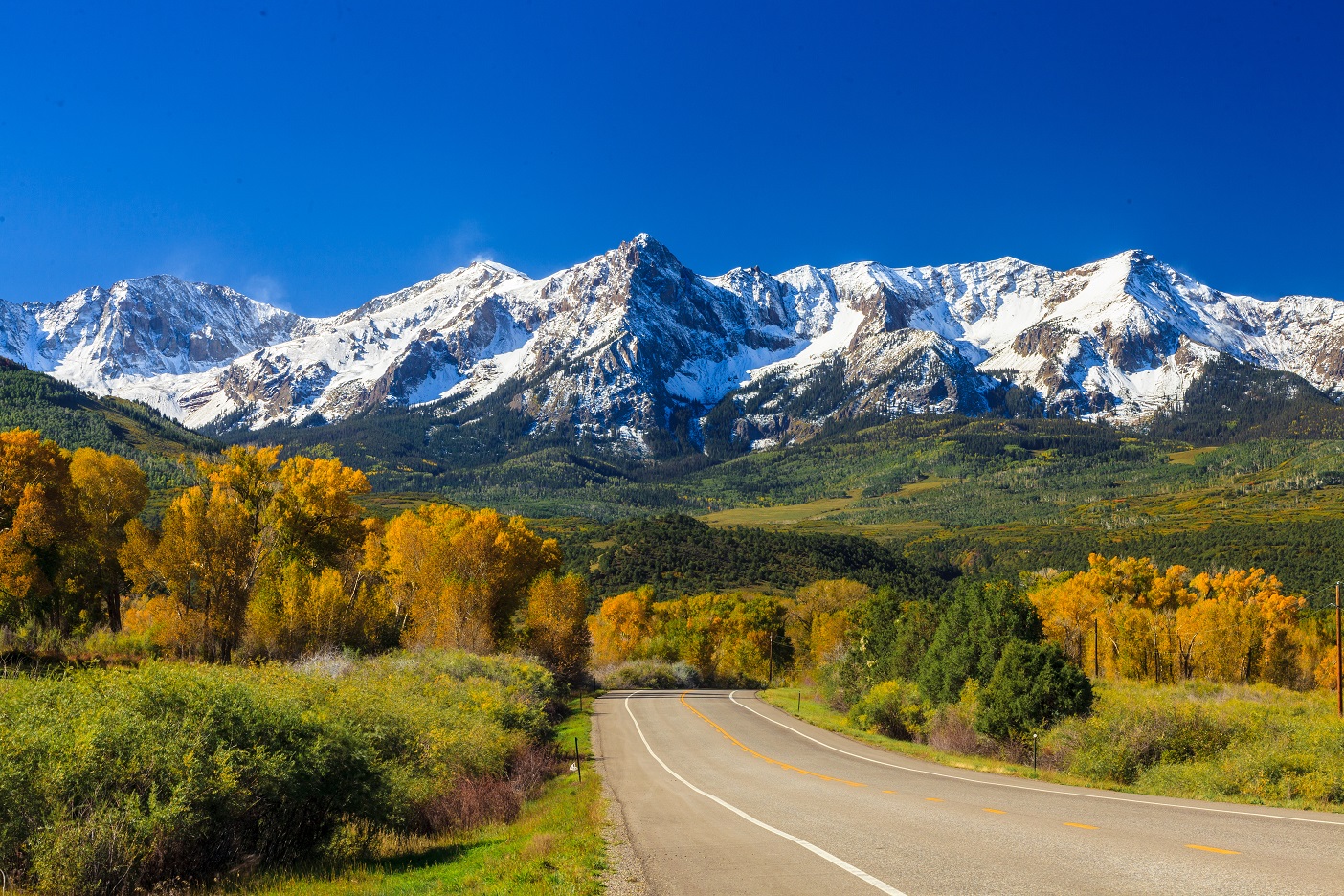 Winter and Fall Colors Near Aspen Snowmass