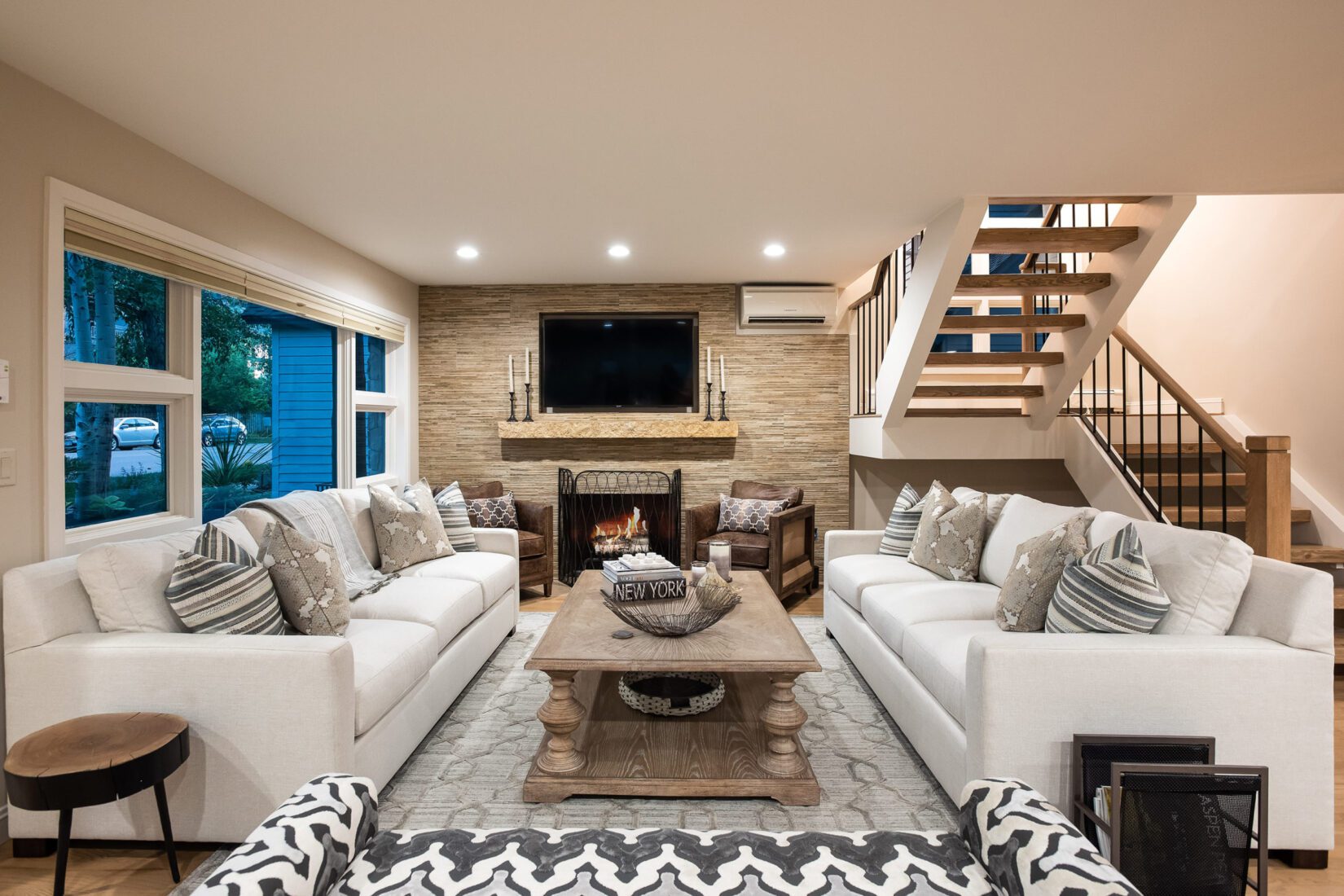 Luxury home interior in Aspen
